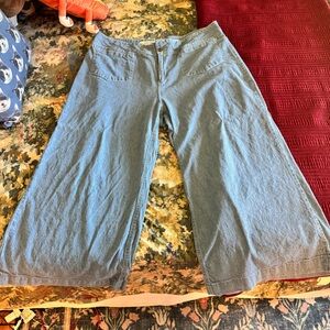 Anthropologie Pilcro Linen & Cotton jeans